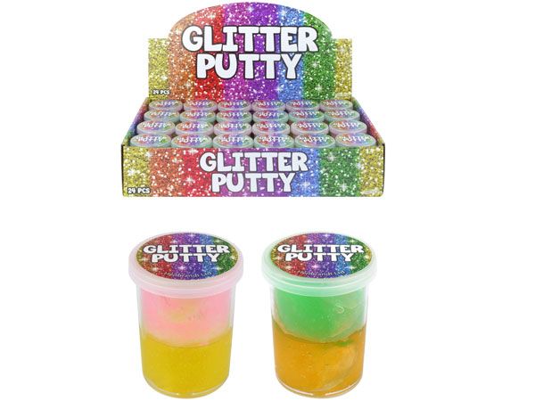 24x Glitter Putty In Display Unit