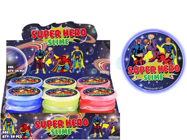 24x Superhero Slime Tubs