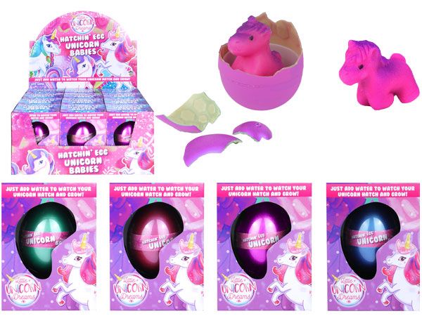 12x Hatching Egg Unicorn Babies | N51465