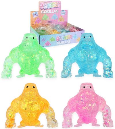 12x Gorilla Squeeze Toy With Sugar Filling | N65440