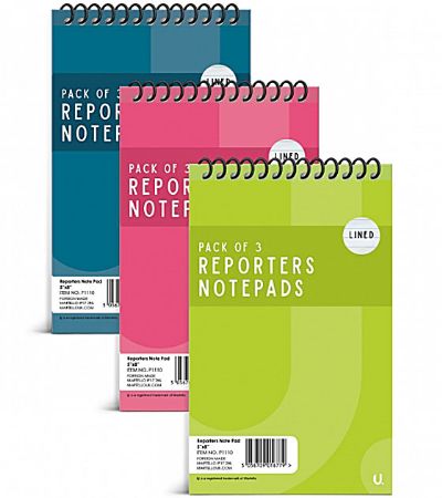 Stationery Wholesalers | Reporters Notebook