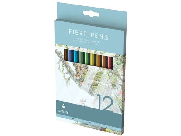 Artiste 12pk Fibre Pens | P1602