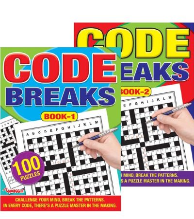Wholesale A4 Code Breaks Puzzle Book | Bulk Buy