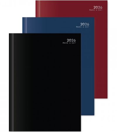 A4 Day To View Classic 2026 Diary | P2510