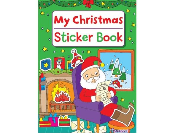 6 x A4 Christmas Sticker/ Activity Book