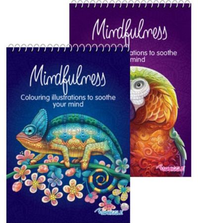 Spiral Adult Colouring Book, Assorted Picked At Random