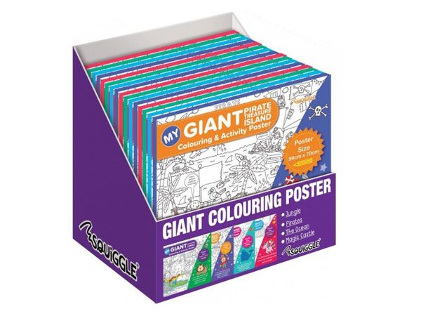 24x Giant Colouring Posters