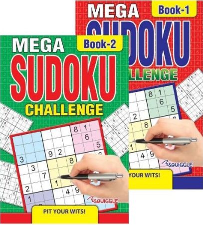Wholesale Mega A5 Sudoku Challenge Puzzle Book