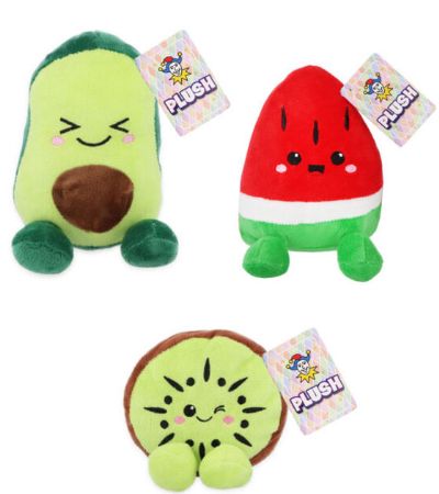 Fruit Plushies, 6'' / 15cm, Assorted Designs Picked At Random | P79183