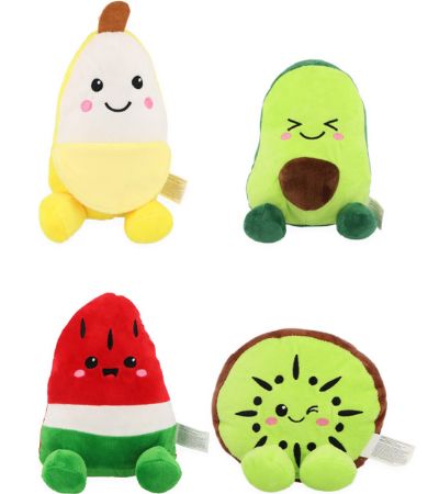 Large Fruit Plushies, 8'' / 20cm, Assorted Designs Picked At Random