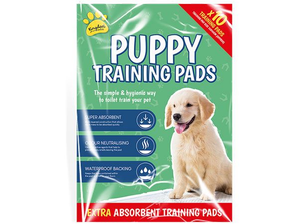Kingdom 10 Pack Puppy Training Pads