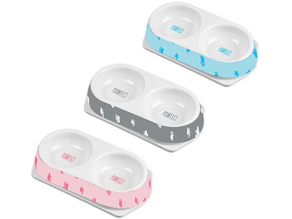 Wholesale Pet Double Diner Pet Bowl | Trade Prices