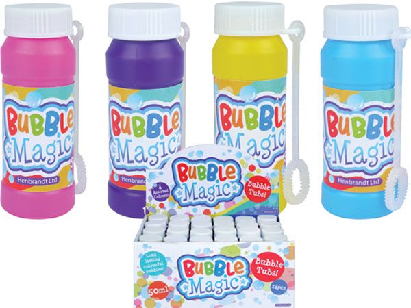 24 x Bubble Magic Bubble Tubs - 50ml