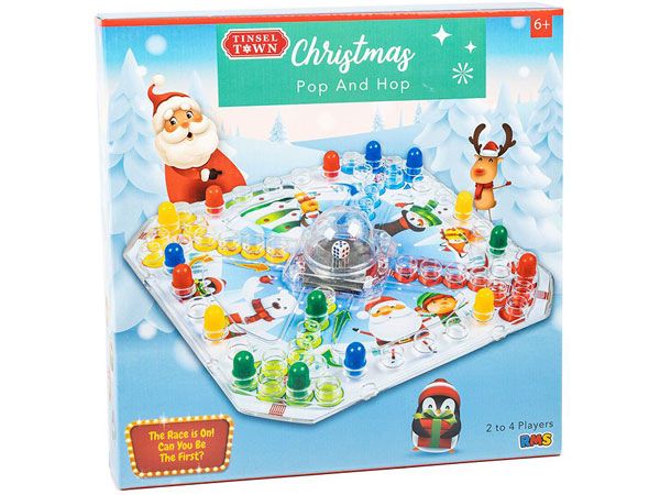 Tinsel Town Pop And Hop Christmas Edition Game