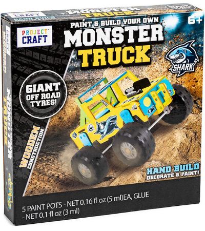Project Craft - Paint & Build Your Own Monster Truck