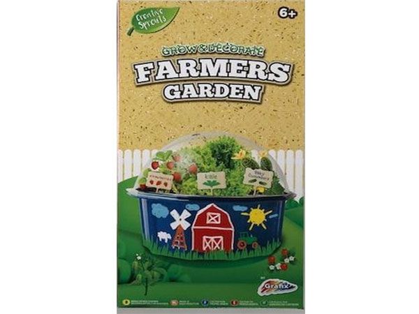 Grafix Grow And Decorate Your Own Farmers Market..IMPORTER CLEARANCE