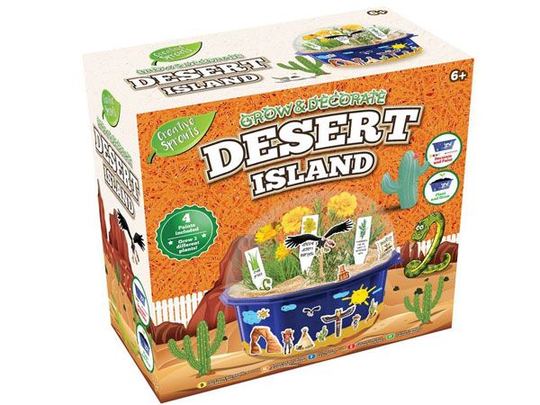 Grafix Grow And Decorate Your Own Desert Island