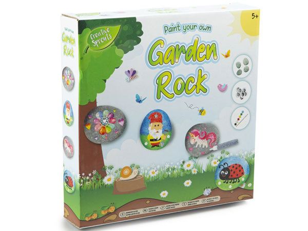 Creative Sprouts Paint Your Own Garden Rocks