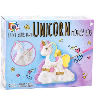 Project Craft Paint Your Own Unicorn Money Box