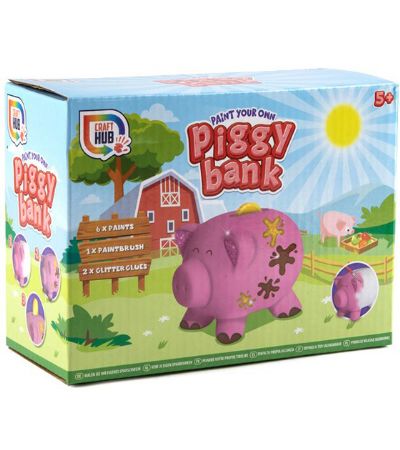Project Craft Paint Your Piggy Bank