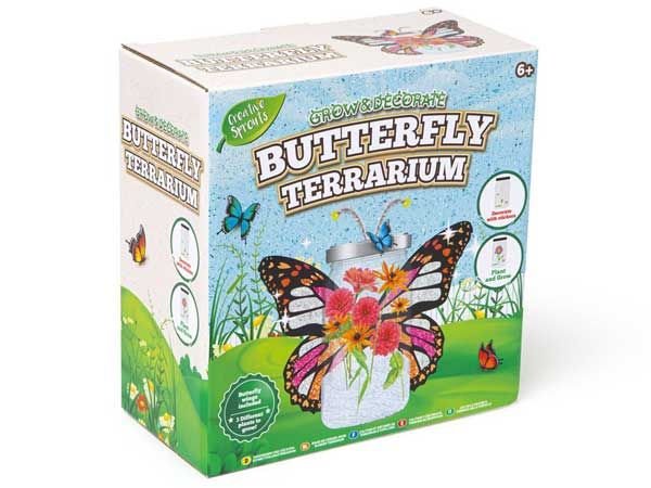 Grafix Grow And Decorate Butterfly Terrarium