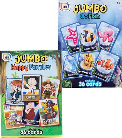 Games Hub A4 Card Game...Assorted Designs, Picked At Random | R03-1164