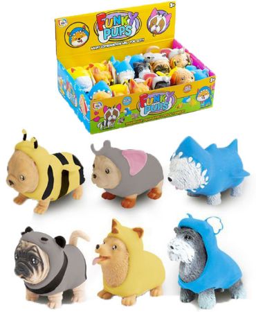 12x Play Hub Funky Pups In Counter Display | R03-1340