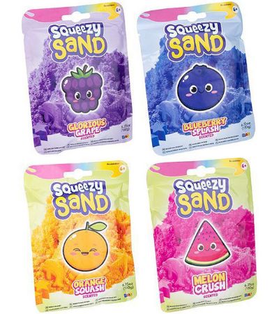24x Scented Squeezy Sand In Display Unit