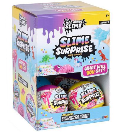 12x Mad About Slime - Slime Surprise Ball In Counter Display