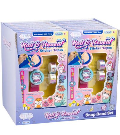 Style My Way - Roll & Reveal Sticker Tapes