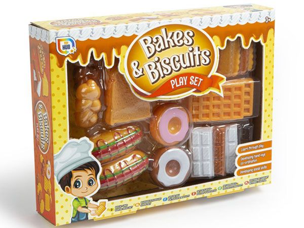 Toy Hub Bakes And Biscuits Play Set