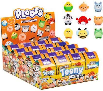 Display Of 20x Ploofs Surprise Teeny Besties