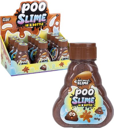 12x Mad About Poo Slime In Display Unit