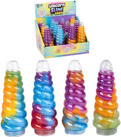 12x Mad About Slime Unicorn Slime Horns In Counter Display Unit | R05-2492