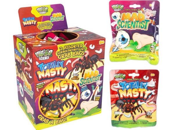 12x Weird Science Science Activity Grab Bags, In Display Unit