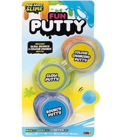 Mad About Slime 3 Pack Fun Putty