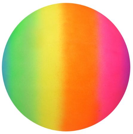GIANT 45cm Rainbow PVC Netted Football | R38869