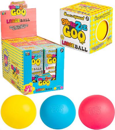 Toy Hub Large Squeezy Goo Ball, Assorted Picked At Random