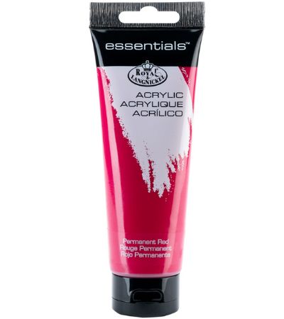 Royal and Langnickel - 120ml Artist Acrylic Paint, Permanent Red