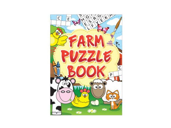 48x Farm Puzzle Book