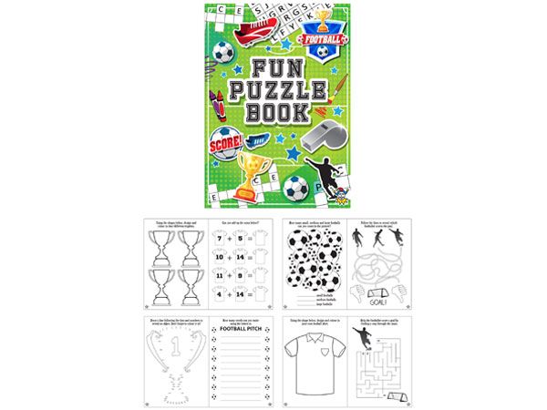 48x Football Puzzle Book