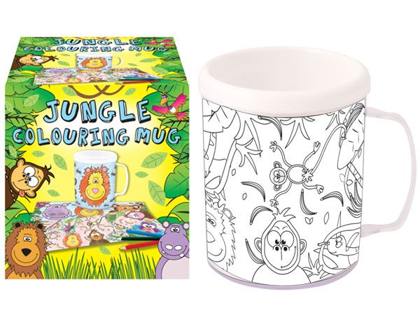 Jungle Colouring Mug