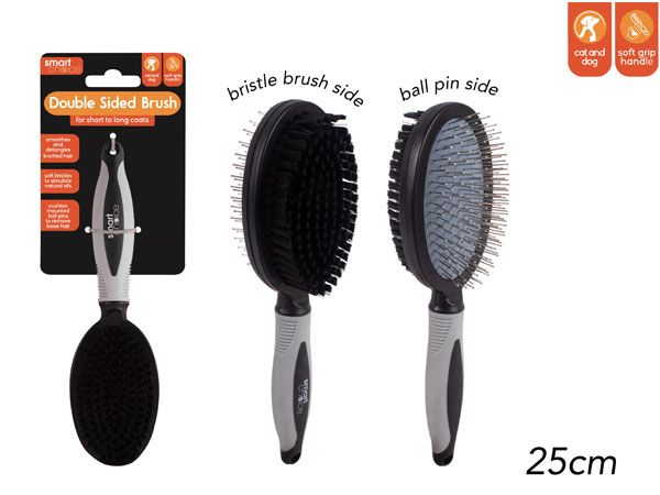 Smart Choice Double Sided Pet Grooming Brush