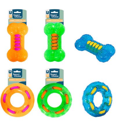 Smart Choice Super Tough Dog Toy...Assorted Designs