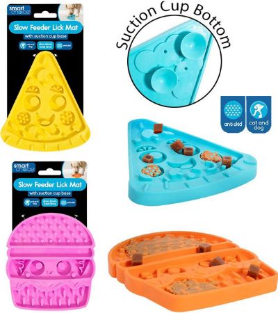 Smart Choice Non Slip Slow Feeder Lick Treat Mat, Assorted Picked At Random