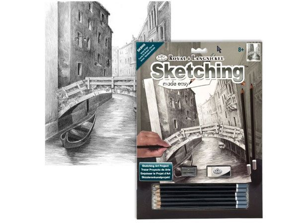 Royal and Langnickel - Sketching Art, Venice Bridge Design | SKBN3