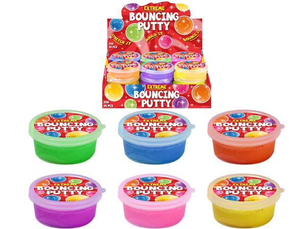 24x Bouncing Putty, 15g