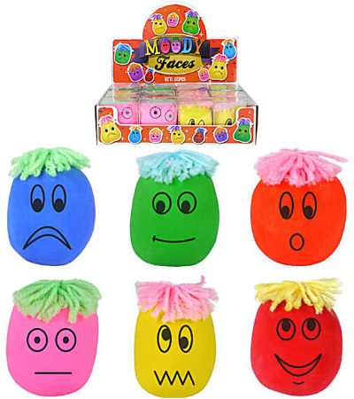 Wholesale Squeezy Moody Faces | Kids Pocket Money Toy