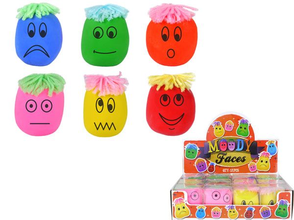 Wholesale Squeezy Moody Faces | Kids Pocket Money Toy