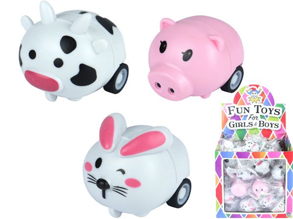 Wholesale Pull Back Farm Animals | Cheap Kids Toy